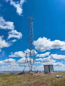 定制<span class=keywords><strong>4</strong></span>腿塔消防警卫安防塔角钢消防观察塔监控系统瞭望塔 - Product Image 3