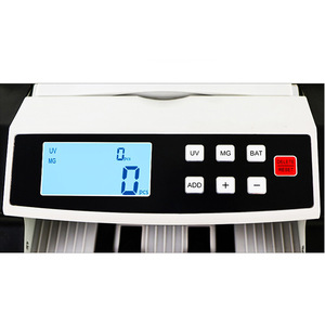 Machine à compter l'argent de qualité professionnelle au design moderne avec écran LED pour la numérisation des billets/lesures, détection UV/MG - Product Image 2