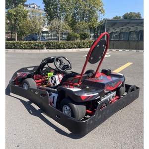 <span class=keywords><strong>Karting</strong></span> de Competición para Adultos, Vehículo de Gasolina de Cuatro Ruedas, Coche de Derrape Individual/Doble, Coches de Choque para Áreas Panorámicas/Campo, 200cc - Product Image 5