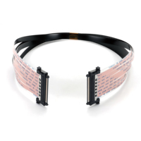 QWYCONN Kabel FFC Ribbon 15-Pin 15-200cm untuk Kamera Raspberry Pi 3/3B/2 (ISO9001 untuk Memenuhi Standar ROHS & REACH)
