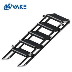 Bán buôn khác nhau bền di động gấp giai đoạn cầu thang vuông mô hình Hợp kim nhôm và ván ép TUV chứng nhận cho đám cưới - Product Image 5