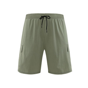 Shorts cargo pour homme à séchage rapide, coupe ample, pour sports de plein air et course à pied, noir, vert militaire, couleur cardigan, taille adulte - Product Image 2