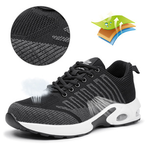 Nuove <span class=keywords><strong>Scarpe</strong></span> Antinfortunistiche Unisex <span class=keywords><strong>con</strong></span> Punta in Acciaio e Suola Ammortizzante per Sport e Costruzioni, per Uomo e Donna - Product Image 6