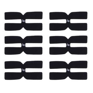 Set di 6 racchetta da Tennis bilancia ciabatte a forma di H accessori in Silicone nero - Product Image 3