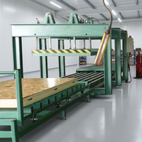 Ligne de production de panneaux sandwich en PU Eps Rock avec roulement moteur pour machine de formage à froid de panneaux composites pour toitures et murs