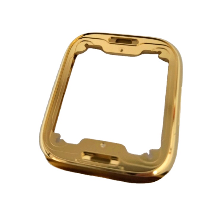 Позолоченный корпус, принимаем заказы, вырезанные логотипы, Золотой корпус для часов apple watch