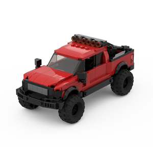 MOC M03034A SUV City Car Racer Classic off-road Building <b>Blocks</b> Brick Racing Super Technique Creative Garage DIY Set - Product Image 1