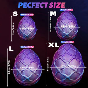 مجموعة سدادات شرجية من السيليكون السائل على شكل بيضة مضحكة للرجال والنساء والأزواج، لعبة جنسية للاستمناء - Product Image 6