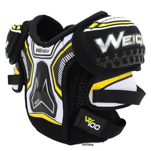 Ensemble d'équipement de protection pour le football, le roller, le <span class=keywords><strong>hockey</strong></span> sur glace, le patinage en ligne, entraînement et compétition : pantalon, protections de poitrine, jambes et coudes - Product Image 1