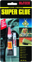 Colle Super Rapide ALTECO SG-12, Colle Professionnelle, Fournisseur Direct d'Usine, Emballage en Blister de 12 Pièces, Colle Instantanée, Cyanoacrylate
