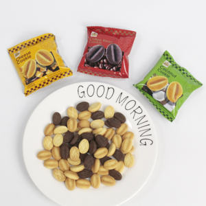 Personnalisable 252g de grains de café sosie biscuits colorés offre d'usine Cookie pour <span class=keywords><strong>Snack</strong></span> coréen - Product Image 6