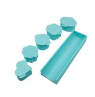 Ensemble de moules à cake pops en silicone, formes cœur, carré, nuage, ovale, rond, pour sucettes, chocolats et pâtisseries