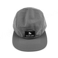 Casquette 5 panneaux unisexe personnalisée en nylon imperméable, séchage rapide, pour sports d'hiver, ski, camping, plage, pêche