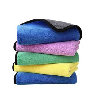 Sợi nhỏ xe khô khăn khăn rửa xe màu đỏ - Product Image 5