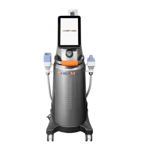 Máquina de congelamento de gordura para emagrecimento, 4 alças, crioterapia, cirólise 360 cryo, rolo cryo, equipamento fino para salão de beleza
