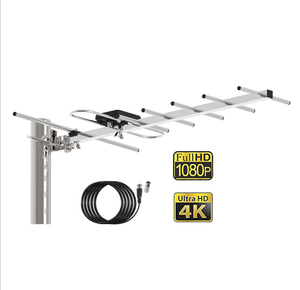 <span class=keywords><strong>Antena</strong></span> Yagi Direccional de Alta Ganancia y Largo Alcance de 470~860MHz, <span class=keywords><strong>Antena</strong></span> HDTV para Exteriores UHF DVB-T2 4K HD Gratuita para Transmisión DTT - Product Image 2
