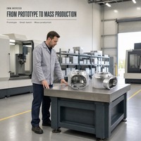 Composants de robot usinés sur commande par CNC 5 axes, boîtier de joint de robot en alliage d'aluminium pour bras robotique industriel