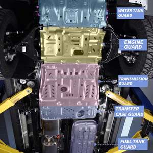 Plaque de protection de châssis en aluminium de haute qualité 5 mm, protection inférieure, protection du moteur, plaque antidérapante, accessoires Haval H9 2025 AILITA - Product Image 2