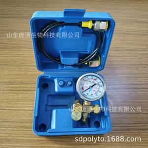 เกจวัดแรงดันอเนกประสงค์สำหรับเครื่องเจาะไฮดรอลิก Pangtong อะไหล่รถขุด อุปกรณ์เติมไนโตรเจน - Product Image 1