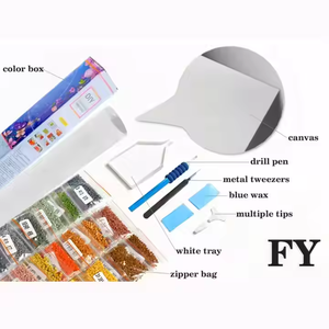 Ml-C329 Kit Pittura Diamante 5D Fai da Te Personalizzato con Pelo Corto e Tela, Tema Strega - Product Image 5