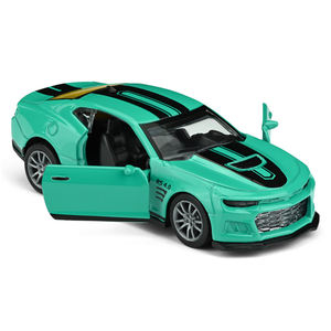 Modellino Auto in Scala 1/32 <span class=keywords><strong>BUGATTI</strong></span> con Porte Apribili, Auto in Metallo a Retrocarica, Giocattolo con Confezione Espositiva - Product Image 3