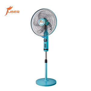 Ventilateur de refroidissement à air de 16 pouces en promotion avec support métallique professionnel et oscillation moderne - Product Image 1