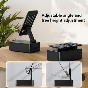 Soporte de Escritorio Multifuncional 3 en 1 para Altavoz, Telescópico, Giratorio 360 Grados, con Banco de Energía, para Transmisión en Vivo - Product Image 2