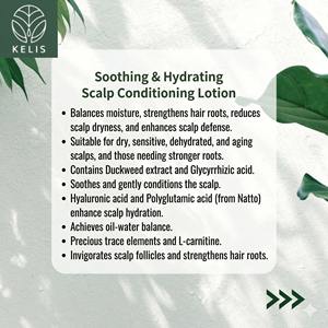 Tónico Revitalizante para el Cuero Cabelludo de Marca Privada OEM/ODM, Loción Fortalecedora de la Raíz del Cabello para Cuero Cabelludo Seco y Sensible, Suero Personalizado - Product Image 3