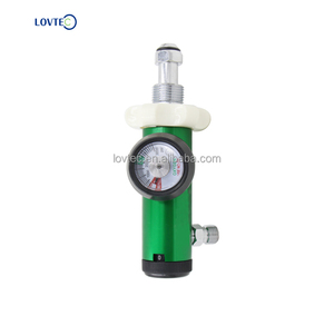 Régulateur d'oxygène LOVTEC en laiton massif, corps entièrement en laiton, grand <span class=keywords><strong>débit</strong></span> d'air, pour usage médical - Product Image 2