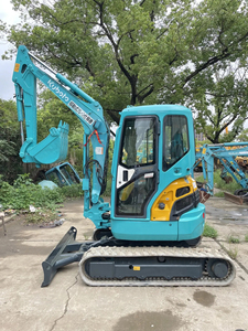 Mini-excavatrice Kubota U35S d'occasion, 3,5 tonnes, sans queue, très demandée, excavatrice hydraulique japonaise d'origine, idéale pour les travaux de canalisation. - Product Image 6