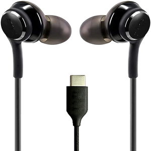 Auriculares con cable y manos libres de alta <span class=keywords><strong>calidad</strong></span>, auriculares estéreo intrauditivos, micrófono tipo C, auriculares para Samsung Galaxy S24 S20 Note 10 - Product Image 2