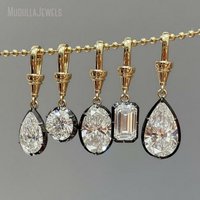 PM61966 Pendentifs et breloques personnalisés en zircone cubique bicolore, pierres précieuses facettées de haute qualité, fournitures de fabrication de bijoux DIY