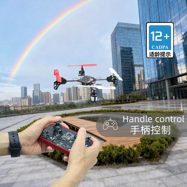 Tscinbuny STM32 Drone Kit Programming Education Learning Kit, Quadcopter DIY Supporting C Language Drone