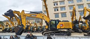 รถขุดมือสอง Sany SY415H ขนาดกลาง 42 ตัน พร้อมชั่วโมงการทำงานต่ำและสภาพดี - Product Image 2
