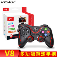 Manette de jeu pour smartphone V8 compatible avec iOS/Android/PC/PS4/Smart TV