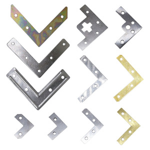 Corner Brace 5Mm Zinc Plated Thickened Right Angle Bracket For <b>Frame</b> <b>Mounting</b> Multiple Colors - Product Image 5