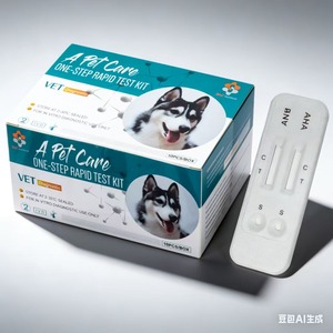 Prueba Rápida de Antígeno de Dirofilaria Canina (CHW Ag) para Perros, Kits de Diagnóstico Rápido de Enfermedades Caninas - Product Image 2