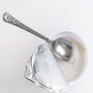 Film d'étanchéité pour gobelets de yaourt pièce découpée couvercle de thermoscellage en feuille d'aluminium - Product Image 3