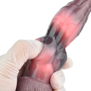 YOCY Wolf <b>Dildo</b> Fantasy Silicone Dog Penis Sex Toy for Women Men Beginner Monster Dragon Anal Sex Toy Vaginal Butt Stimulator - Product Image 3