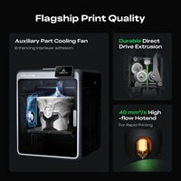 Imprimante 3D Creality K2 Combo multi-couleurs 260x260x260mm, haute vitesse 600mm/s, machine d'impression 3D FDM avec système intelligent CFS