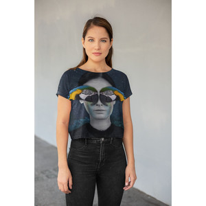 T-shirt court à imprimé intégral PARROT FAIRY - Product Image 1