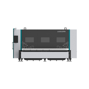 Độ chính xá<span class=keywords><strong>c</strong></span> cao lx3015pm CNC sợi Laser tấ<span class=keywords><strong>m</strong></span> <span class=keywords><strong>M</strong></span>áy <span class=keywords><strong>c</strong></span>ắt 3015 Thiết bị laser với tự động trao đổi bảng và kè<span class=keywords><strong>m</strong></span> theo Bìa - Product Image 3