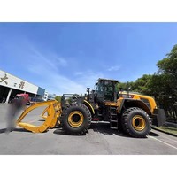 Engins de terrassement Chargeur sur pneus diesel XC998 9Ton avec chargeur frontal à godet de 5,4cbm avec pièces de rechange