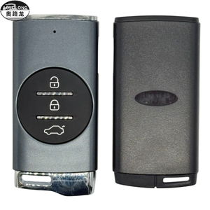 Coque de clé universelle 3 boutons pour voiture, remplacement de coque de clé intelligente pour clé de voiture Chery - Product Image 2