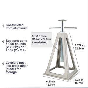 Herramienta de reparación de soporte de gato de coche 3TON, accesorios para coches, soporte de gato ajustable, Gato de Metal resistente a la altura - Product Image 4