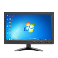 Moniteur de voiture multi-interface 10,1 pouces / Entrées VGA/AV / Tension large plage DC12-30V -20 ° C~60 ° Écran LCD IPS de 10,1 pouces pour C Operation