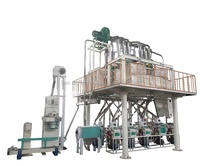 Machine à moudre le blé et les céréales à moteur automatique, alimentation 380V, haute capacité, garantie 2 ans