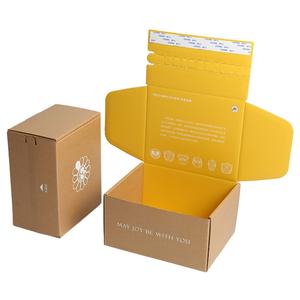 Caja de Cartón Corrugado Resistente y Plegable para Envíos, Altamente Recomendada, con Tamaño Personalizado para una Entrega Segura - Product Image 2