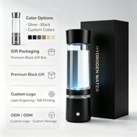 Bouteille Générateur d'Eau Hydrogénée Ultra H2 Originale à Double Chambre, 6/12 Minutes, Durable pour Différents Types de Boissons, Vente en Gros