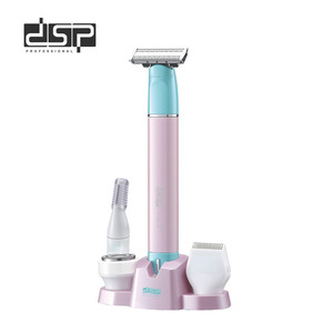 Depiladora Eléctrica Profesional Dsp para Mujer, Recargable, Impermeable, para Vello Púbico y Axilas, con Accesorios - Product Image 1